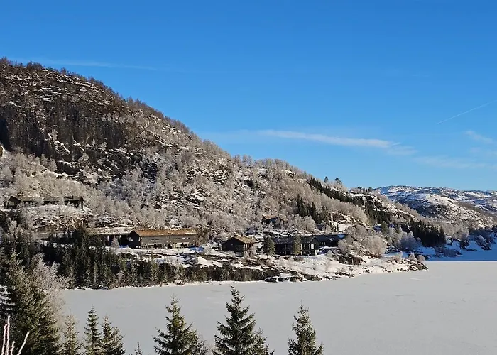 Sirdal Tjorhom, Inc 2 Skilift Passes For The Whole Stay, Walking Distance From Slope Sinnes